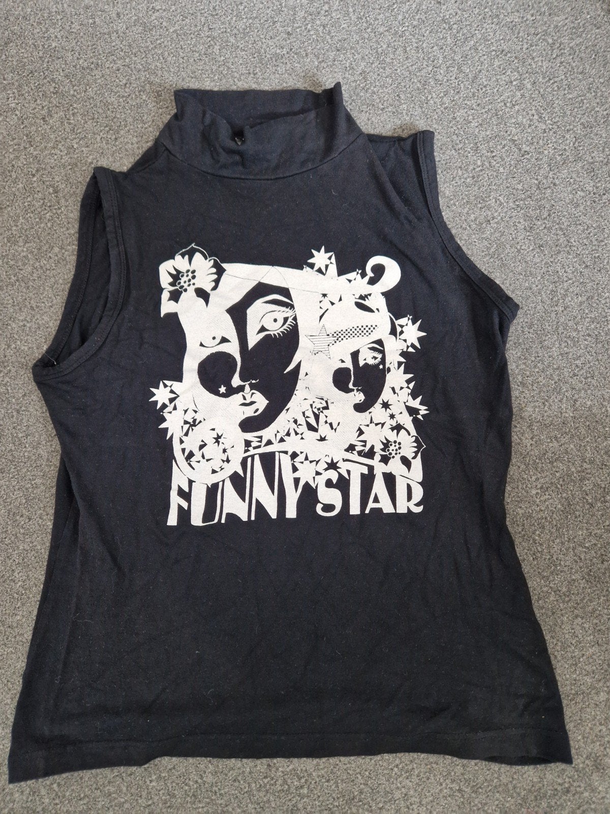 Leuke shirt met kolletje, Ophalen of Verzenden, Zo goed als nieuw, Maat 38/40 (M), Zonder mouw