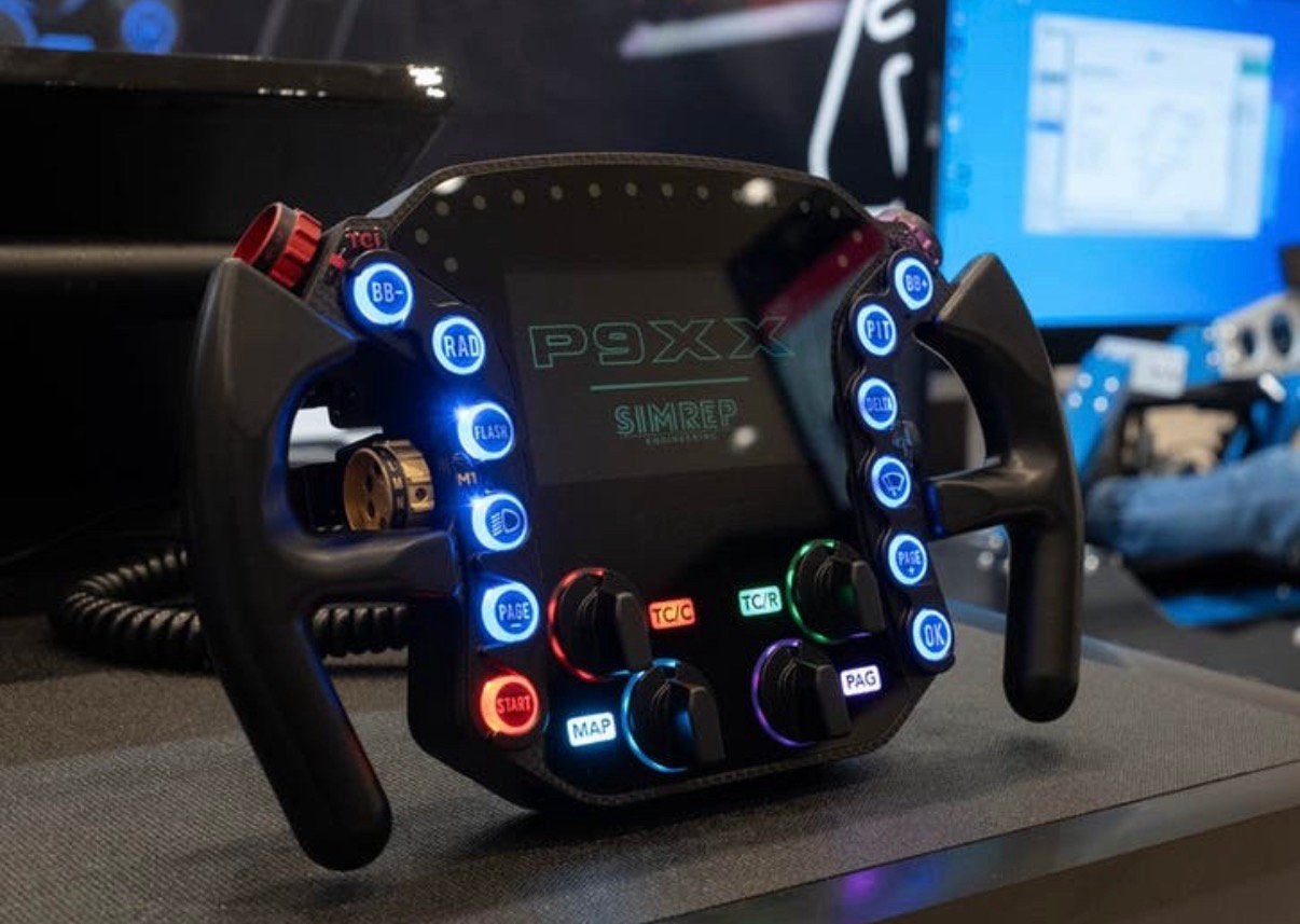 SimRep Engineering P9XX Sim Racing Wheel + 50mm Alu Hub, Ophalen of Verzenden, Zo goed als nieuw, Overige merken