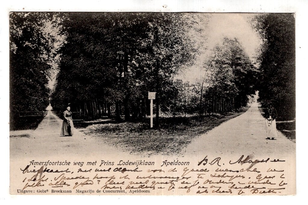 Apeldoorn Lodewijklaan 1903, Verzenden, Voor 1920, Gelderland