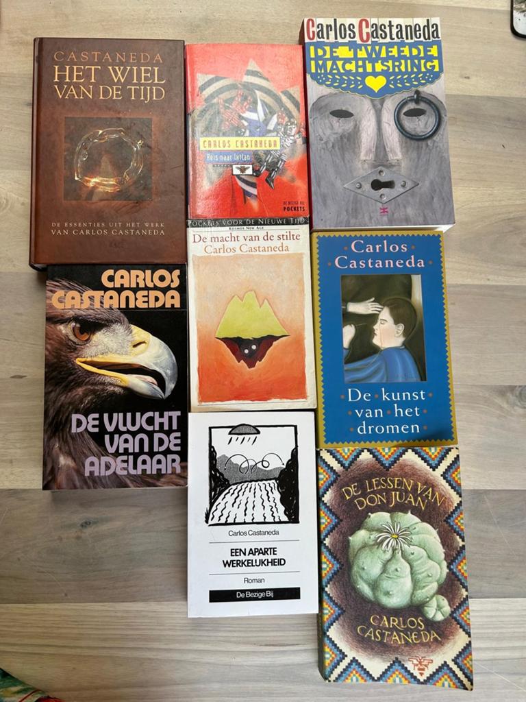 Carlos Castaneda Boeken - Spirituele Reis en Filosofie, Ophalen of Verzenden, Gelezen, Spiritualiteit algemeen, Verhaal of Roman