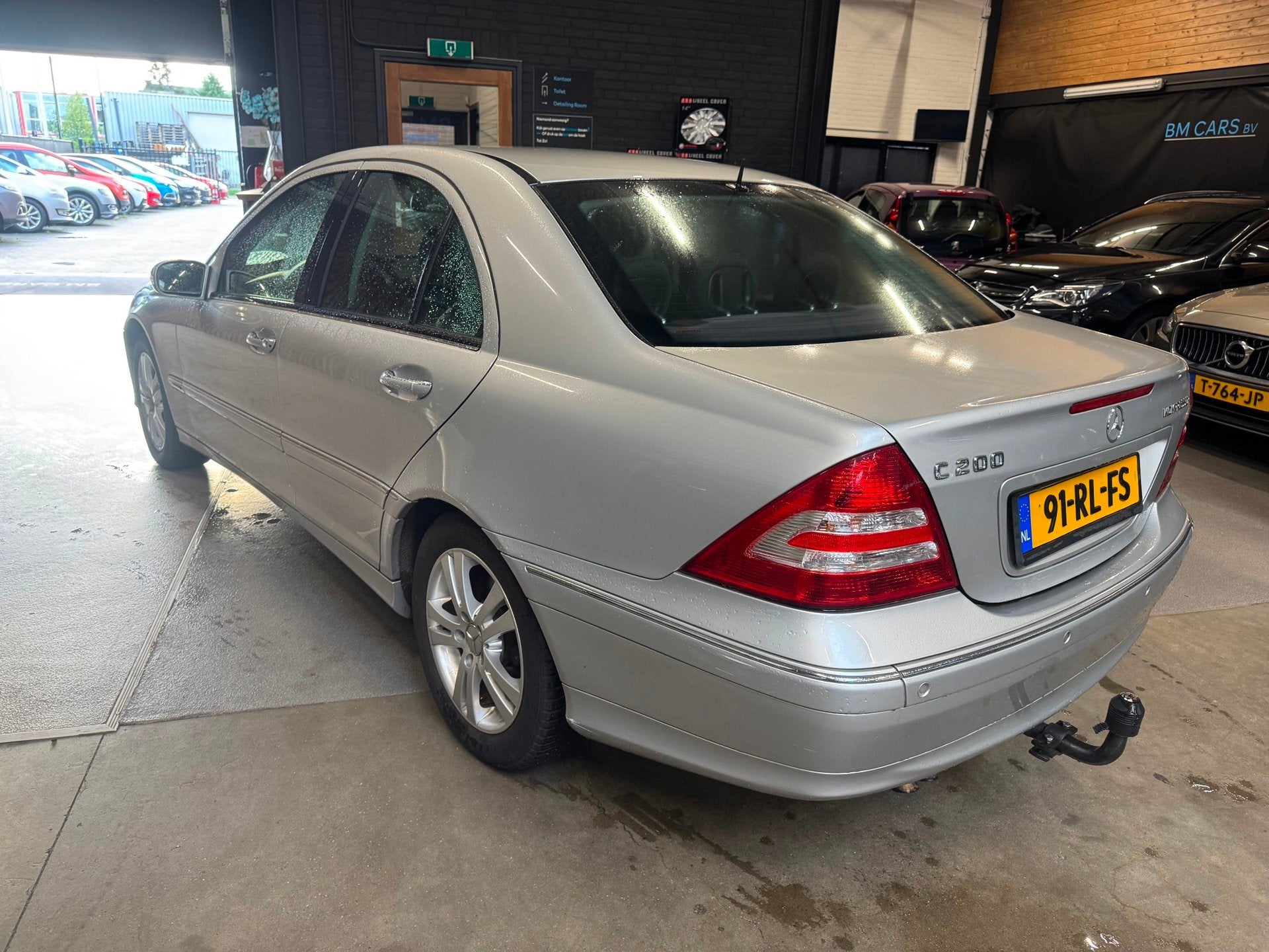 Mercedes-Benz C-klasse 200 K. Elegance Automaat,1e Eigenaar,, Auto's, Automaat, Achterwielaandrijving, Gebruikt, 4 cilinders
