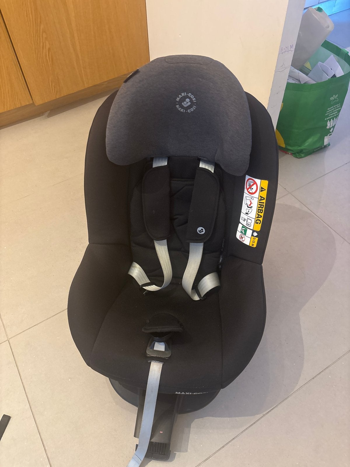 Maxi-Cosi Pearl Smart i-Size autostoel met FamilyFix2 base, Kinderen en Baby's, Autostoeltjes, Ophalen, Gebruikt, 0 t/m 18 kg