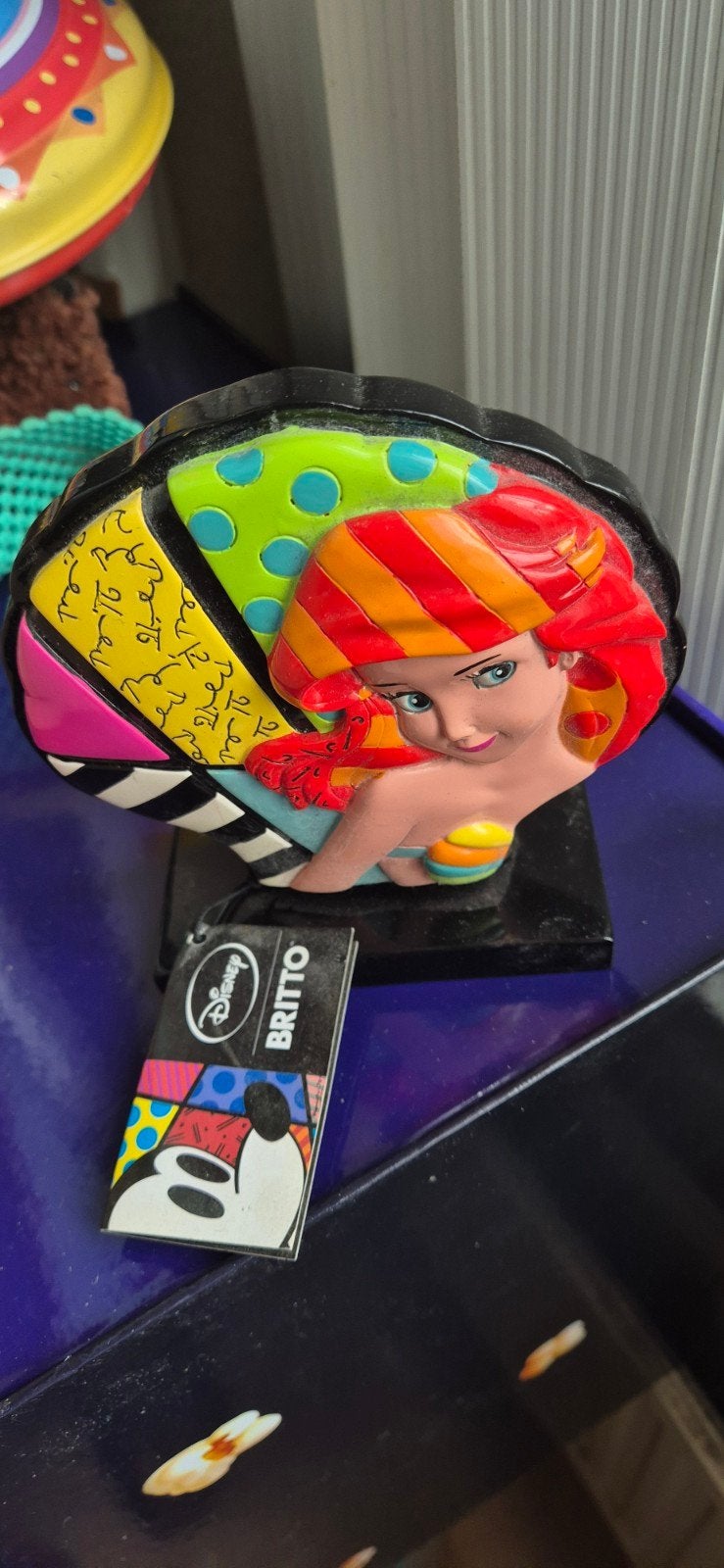 Disney Britto Ariel beeldje - De Kleine Zeemeermin, Verzamelen, Ophalen of Verzenden, Pocahontas of Kl. Zeemeermin, Zo goed als nieuw