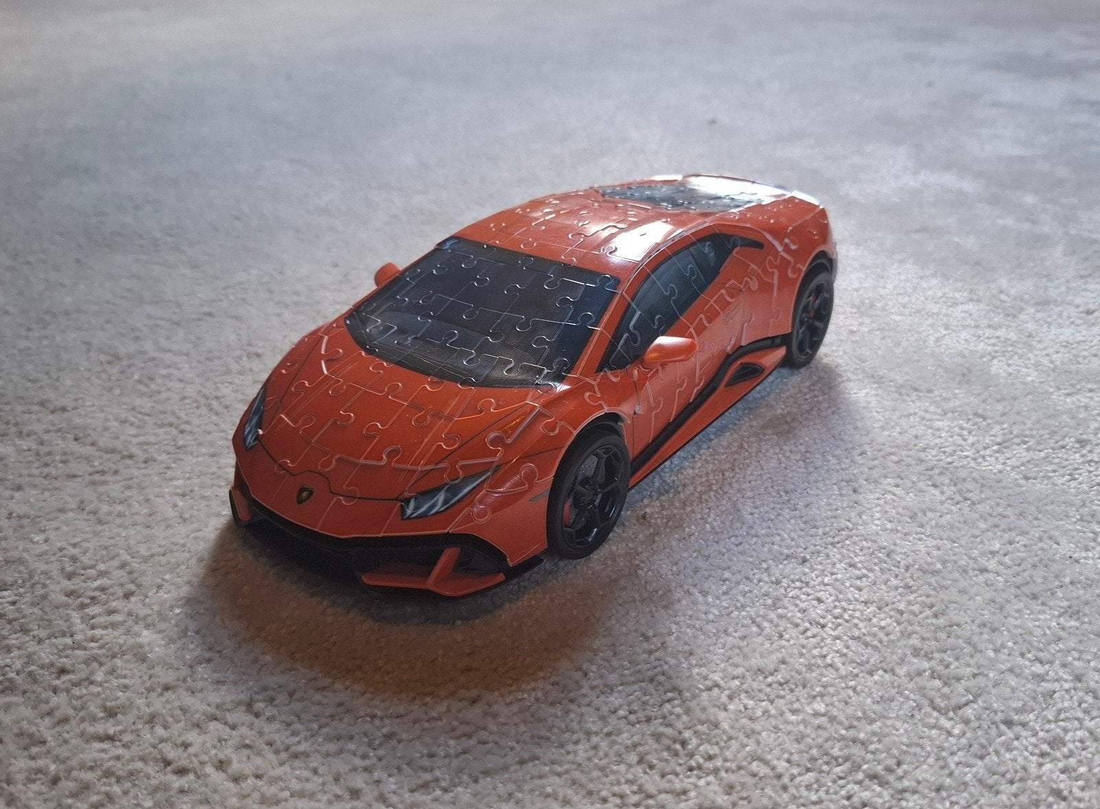3D-puzzel Ravensburger Lamborghini, Hobby en Vrije tijd, Ophalen of Verzenden, Minder dan 500 stukjes, Zo goed als nieuw, Rubik's of 3D-puzzel