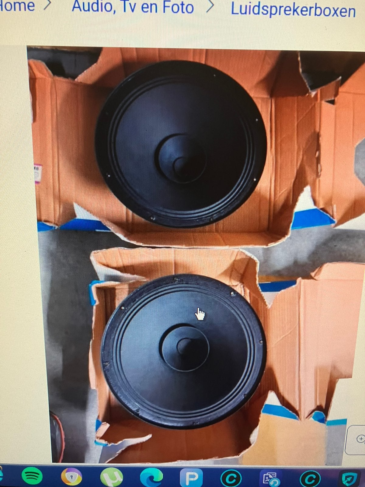 Fullrange luidsprekers Pillips AD 21000M8, Philips, Verzenden, Nieuw, Minder dan 60 watt