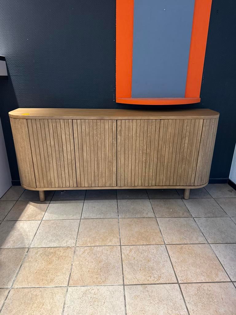Dressoir 180x40x80, Ophalen, Japandi, Met deur(en), 150 tot 200 cm