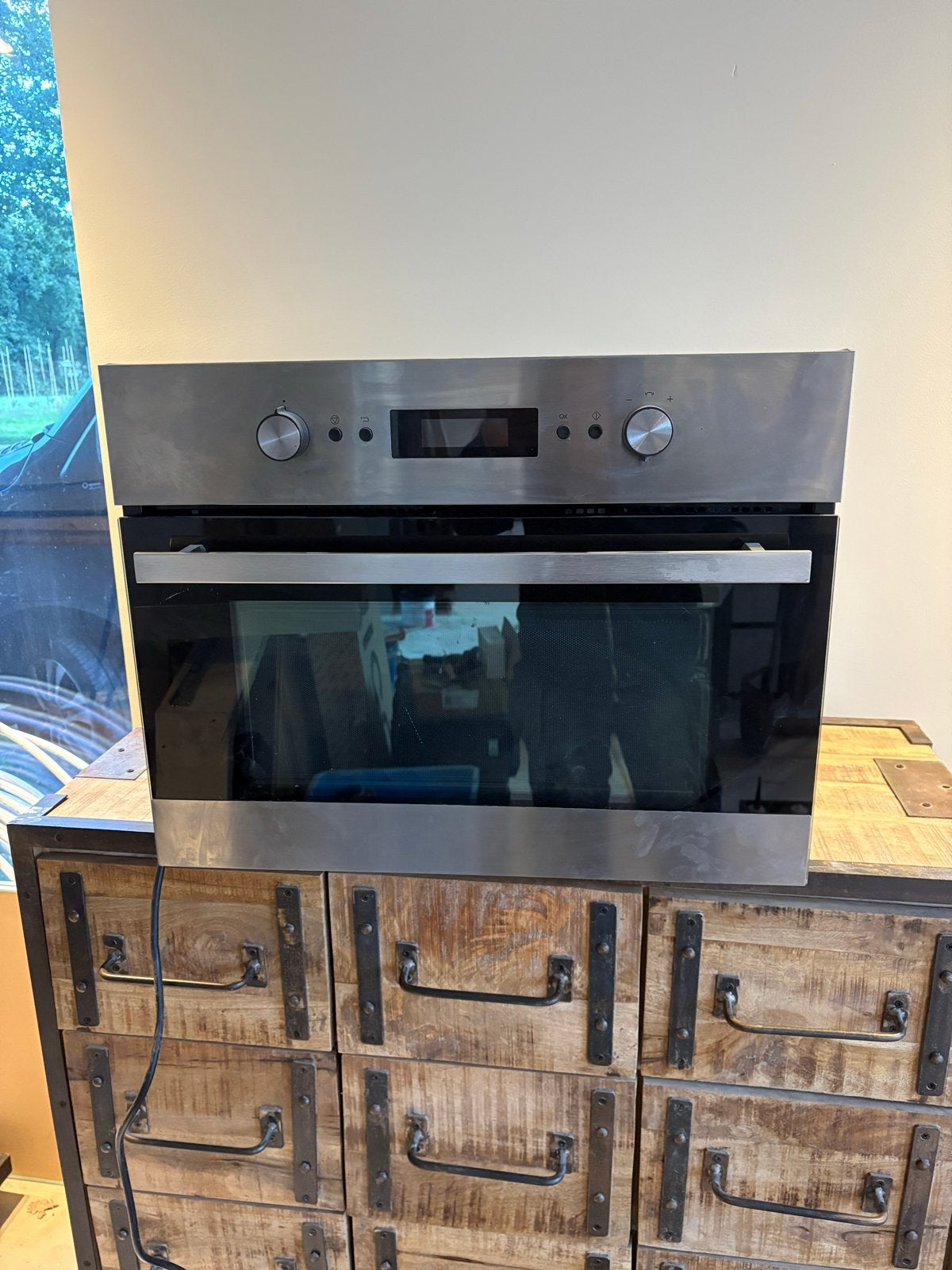 IKEA Inbouw Combi-oven Magnetron - Zo goed als nieuw, Witgoed en Apparatuur, 45 tot 50 cm, 60 cm of meer, Ophalen of Verzenden