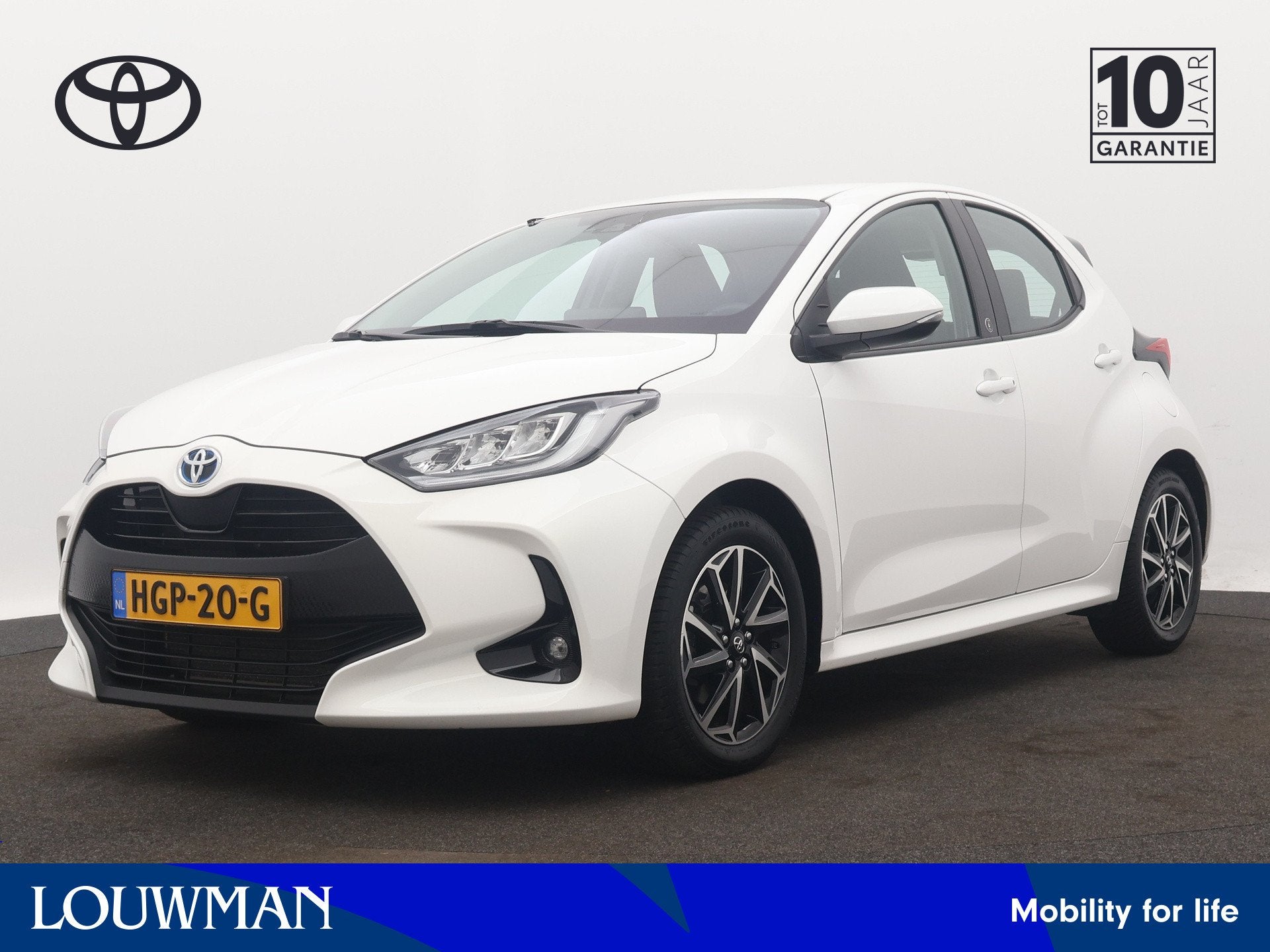 Toyota Yaris 1.5 Hybrid Dynamic Limited | Camera | Climate C, Auto's, 12 maanden, Gebruikt, Wit, 1490 cc