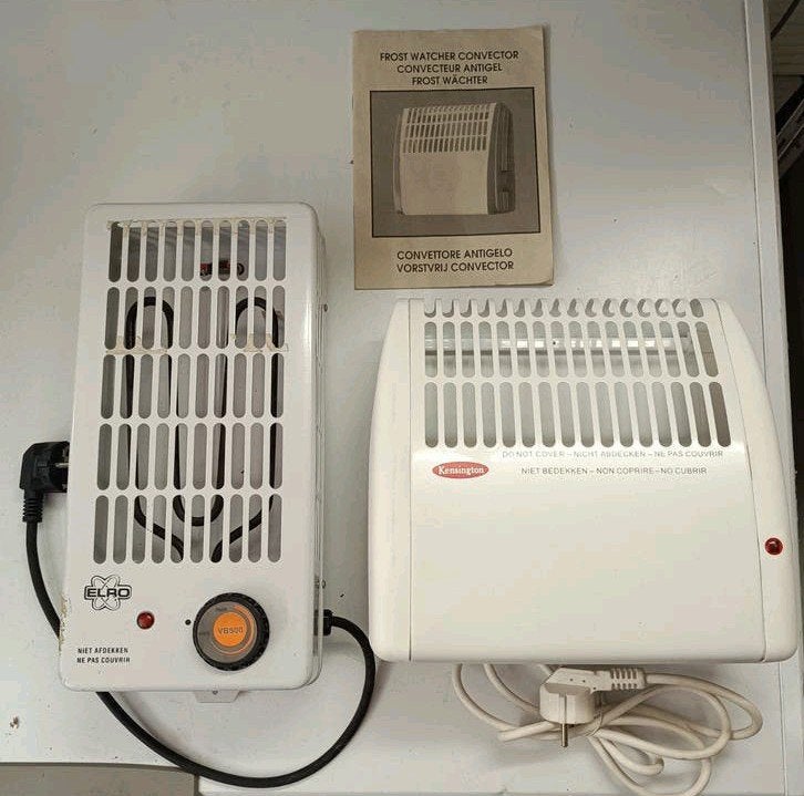 2 vorstbeschermers zgan - 400W en 500W, Ophalen of Verzenden, Zo goed als nieuw, 200 tot 500 watt, Overige typen