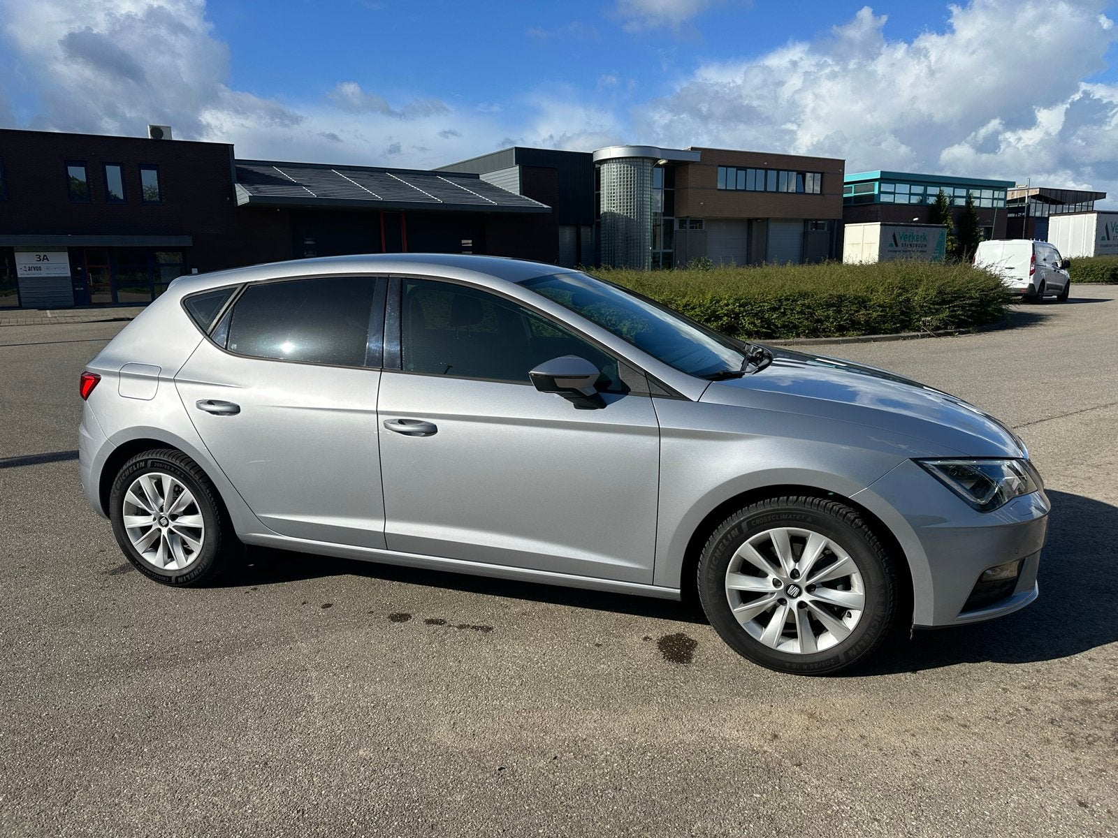 Seat Leon 1.5 TSI 150PK 2019 Grijs, Auto's, Voorwielaandrijving, Stof, 4 cilinders, 150 pk