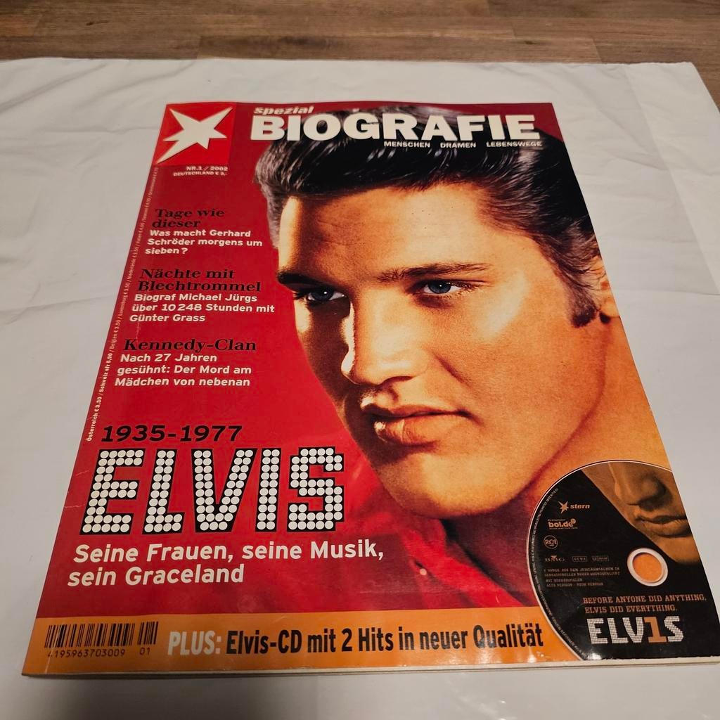 Elvis tijdschrift, Verzamelen, Ophalen of Verzenden, 1980 tot heden, Tijdschrift
