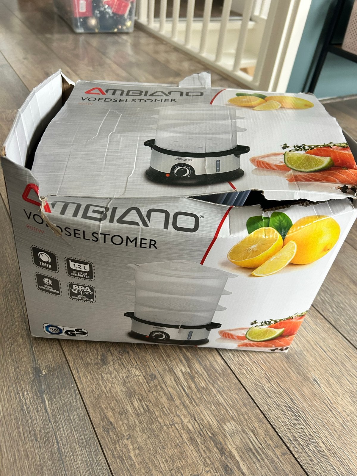 Ambiano Voedselstomer 800W - Zo goed als nieuw, Ophalen of Verzenden, Zo goed als nieuw, Kledingstomer