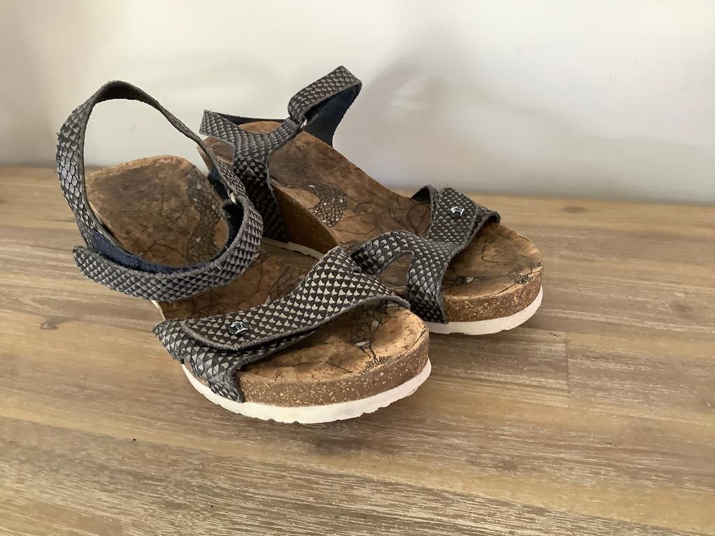 Panama Jack sandalen maat 39, Kleding | Dames, Schoenen, Zwart, Zo goed als nieuw, Sandalen of Muiltjes, Ophalen of Verzenden