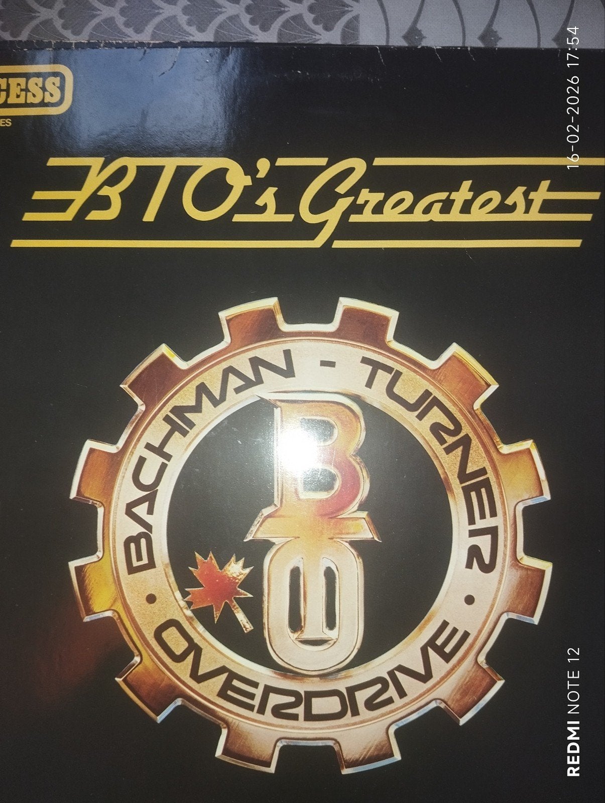 Bachnan Turner Overdrive - greatest hits, Ophalen of Verzenden, Zo goed als nieuw, 12 inch, Poprock
