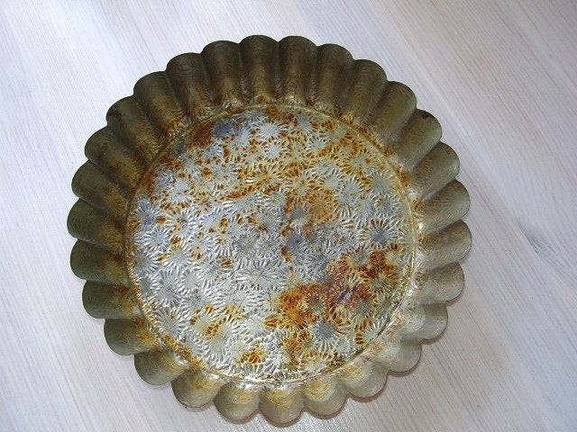 Oude brocante Franse taartvorm, Antiek en Kunst, Ophalen of Verzenden