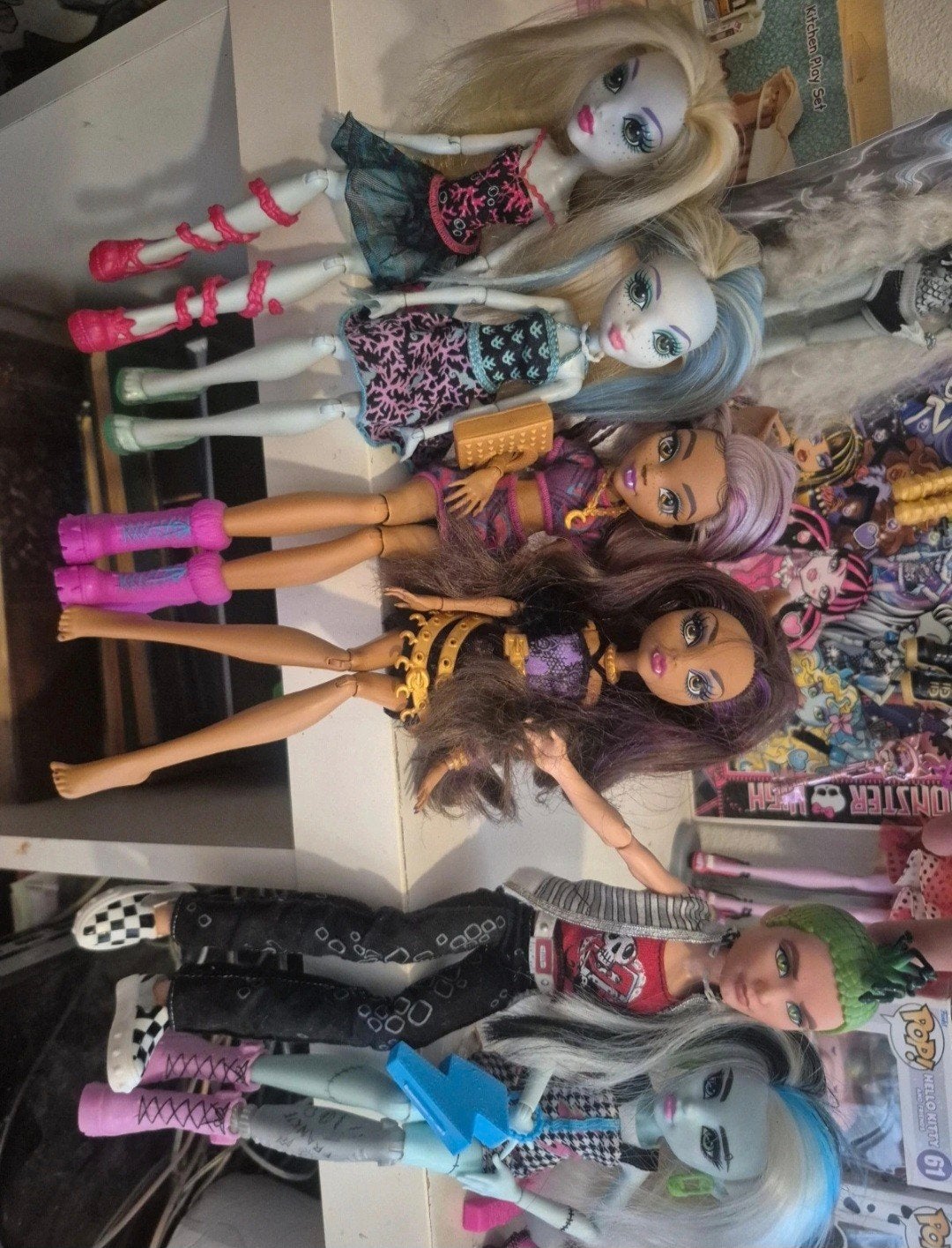 monster high collectie, Ophalen of Verzenden, Zo goed als nieuw, Overige typen
