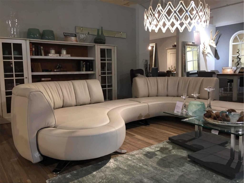 de Sede 1064 (lounge)bank in Select 2413 snow, Ophalen of Verzenden