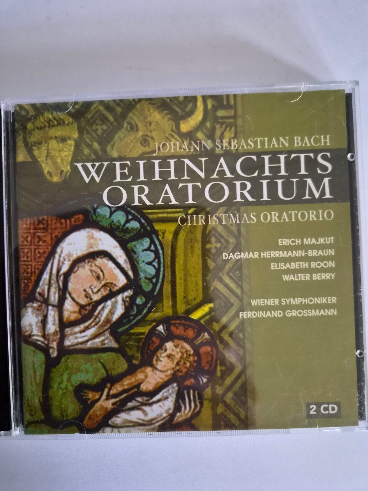 Johann Sebastian Bach - Weihnachts Oratorium (2 CD), Ophalen of Verzenden, Zo goed als nieuw, Oratorium, Inclusief doosje