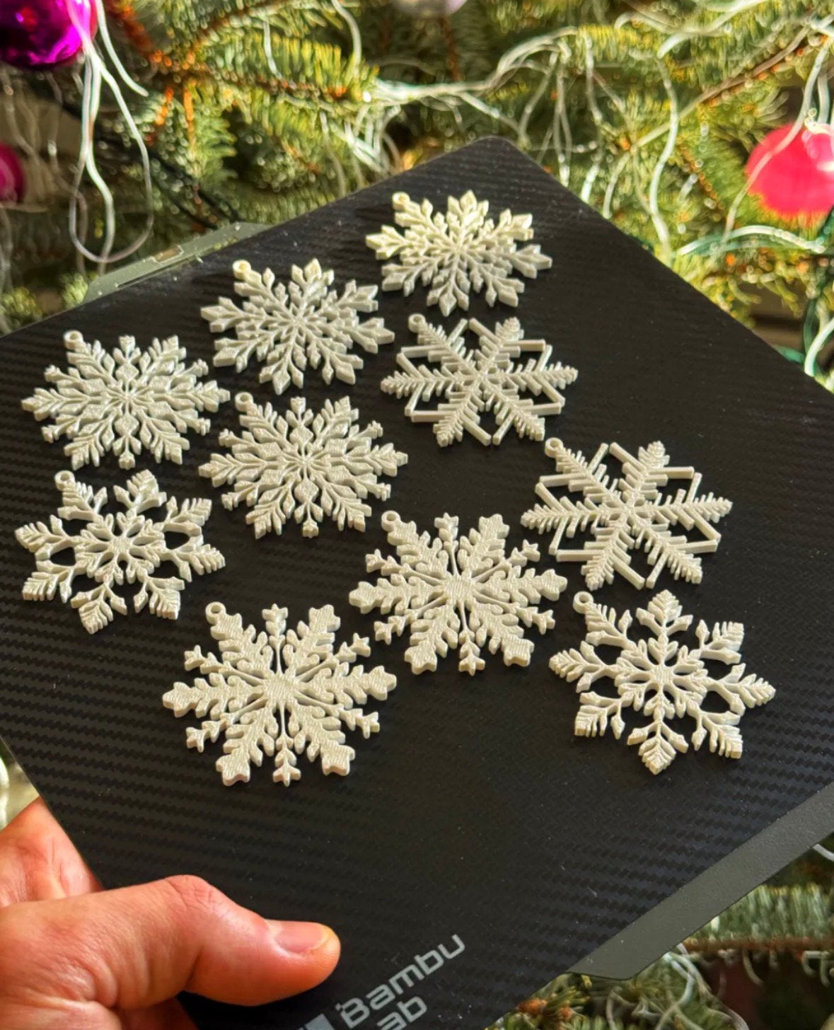 Kerstvlokje voor in de kerstboom, Ophalen of Verzenden, Nieuw