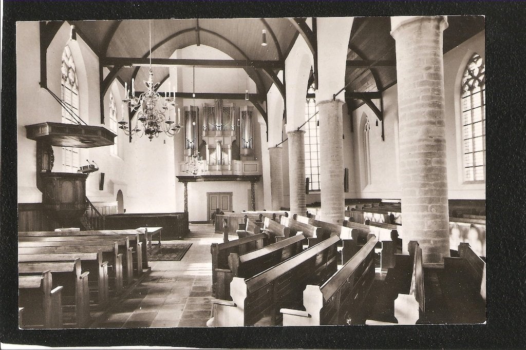 Oude Tonge, Ned. Herv. Kerk, Ophalen of Verzenden, 1960 tot 1980, Ongelopen, Zuid-Holland