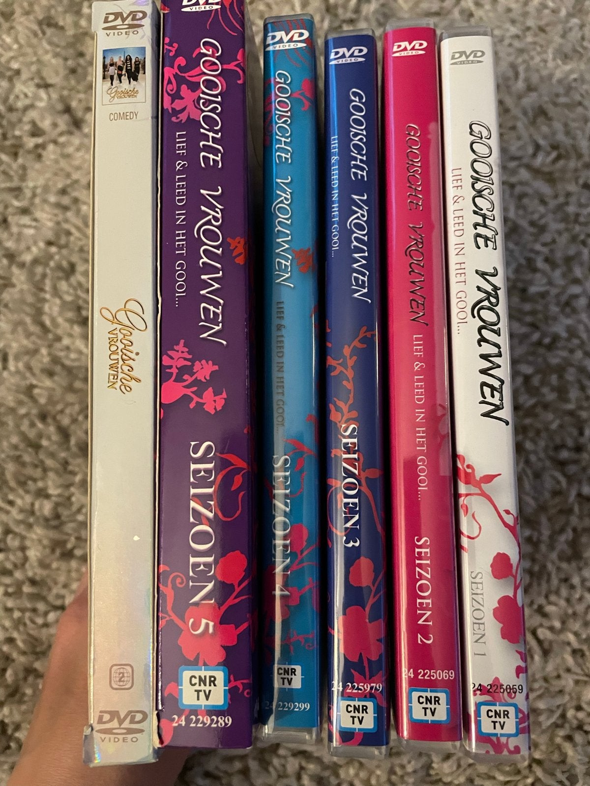 Gooische Vrouwen DVD Box Seizoenen 1-5 + Film, Ophalen, Gebruikt, Speciale editie, Nederlands