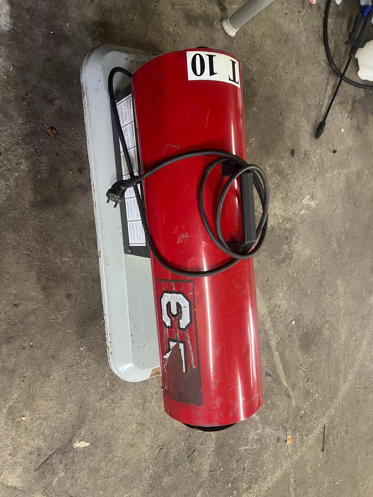 Diesel Heater Eurom T-10, Ophalen, Gebruikt, 800 watt of meer, Kachel