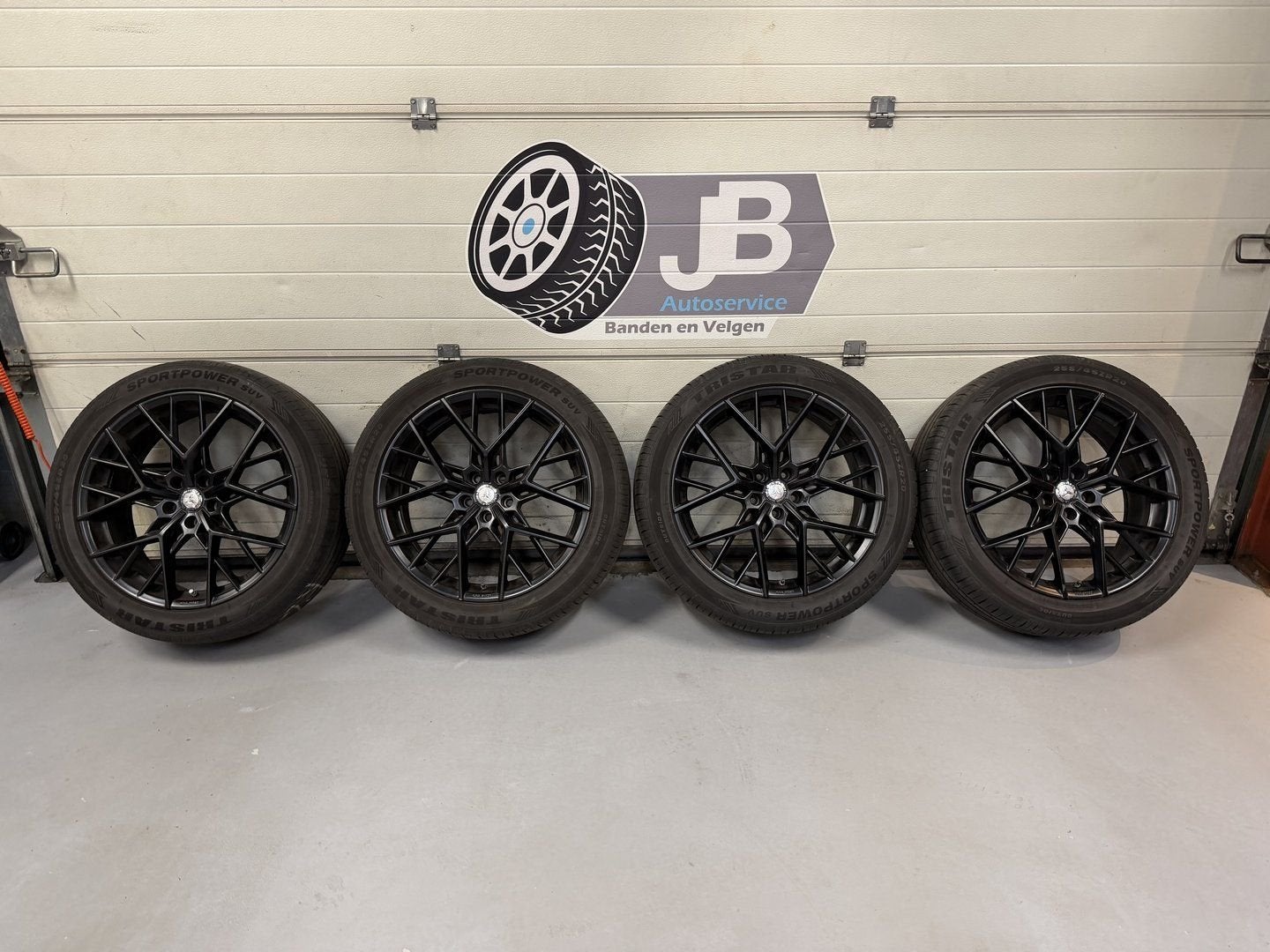 20inch Mercedes Black AMG GTS Style Velgen Set! 5x112 A merk, Gebruikt, 255 mm, -, -