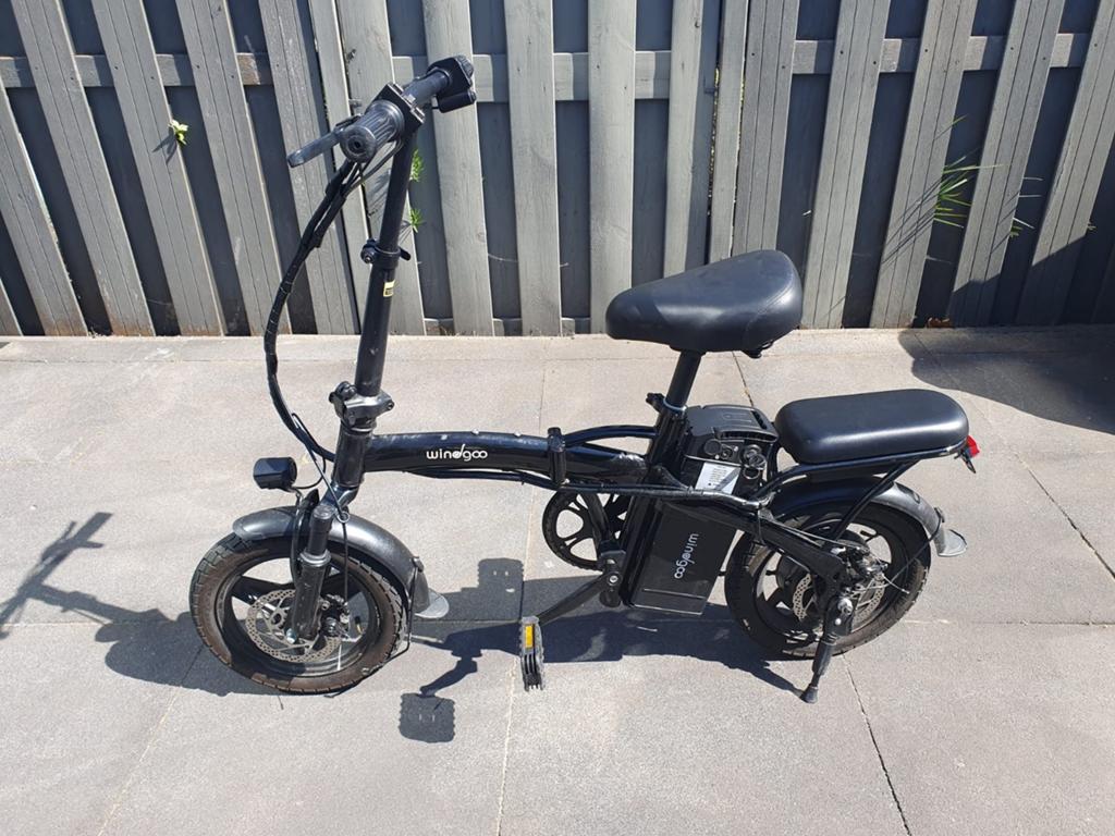 Windgoo B22 elektrische vouwfiets - Compact en Krachtig, Gebruikt, 14 tot 16 inch, Totaal opvouwbaar, Dames