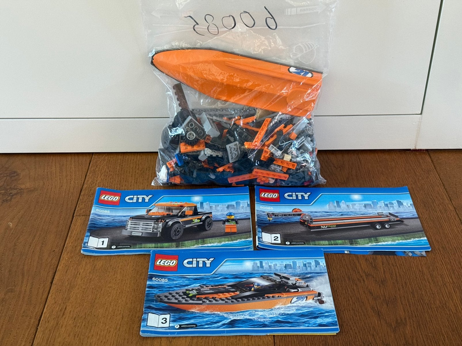 Lego 60085 compleet, Lego, Inclusief instructies, Ophalen of Verzenden, Complete set