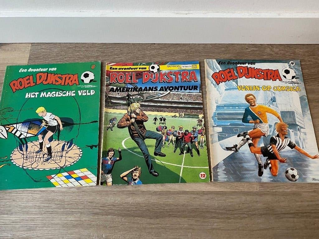 Stripboeken Roel Dijkstra en Ronnie Hansen, Boeken, Meerdere stripboeken, Ophalen of Verzenden, Gelezen