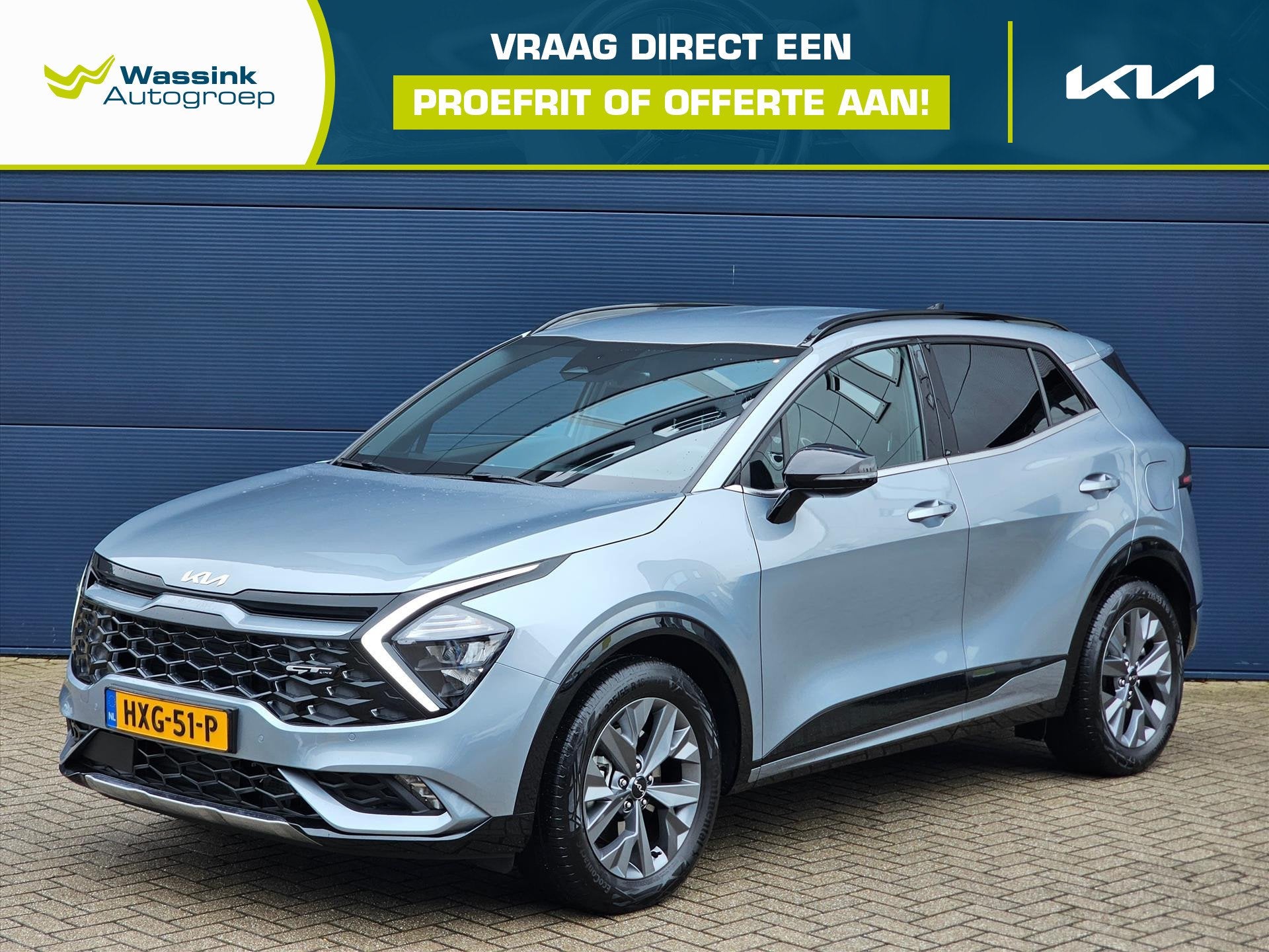 Kia Sportage 1.6 T-GDi 210pk Hybrid AT6 GT-Line Limited Edit
