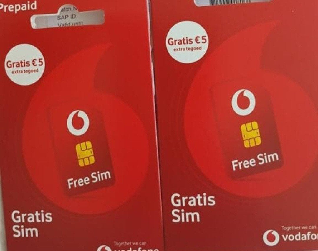 VODAFONE PREPAID  200 STUKS, Telecommunicatie, Prepaidkaarten en Simkaarten, Ophalen of Verzenden, Nieuw, Vodafone, Simkaart