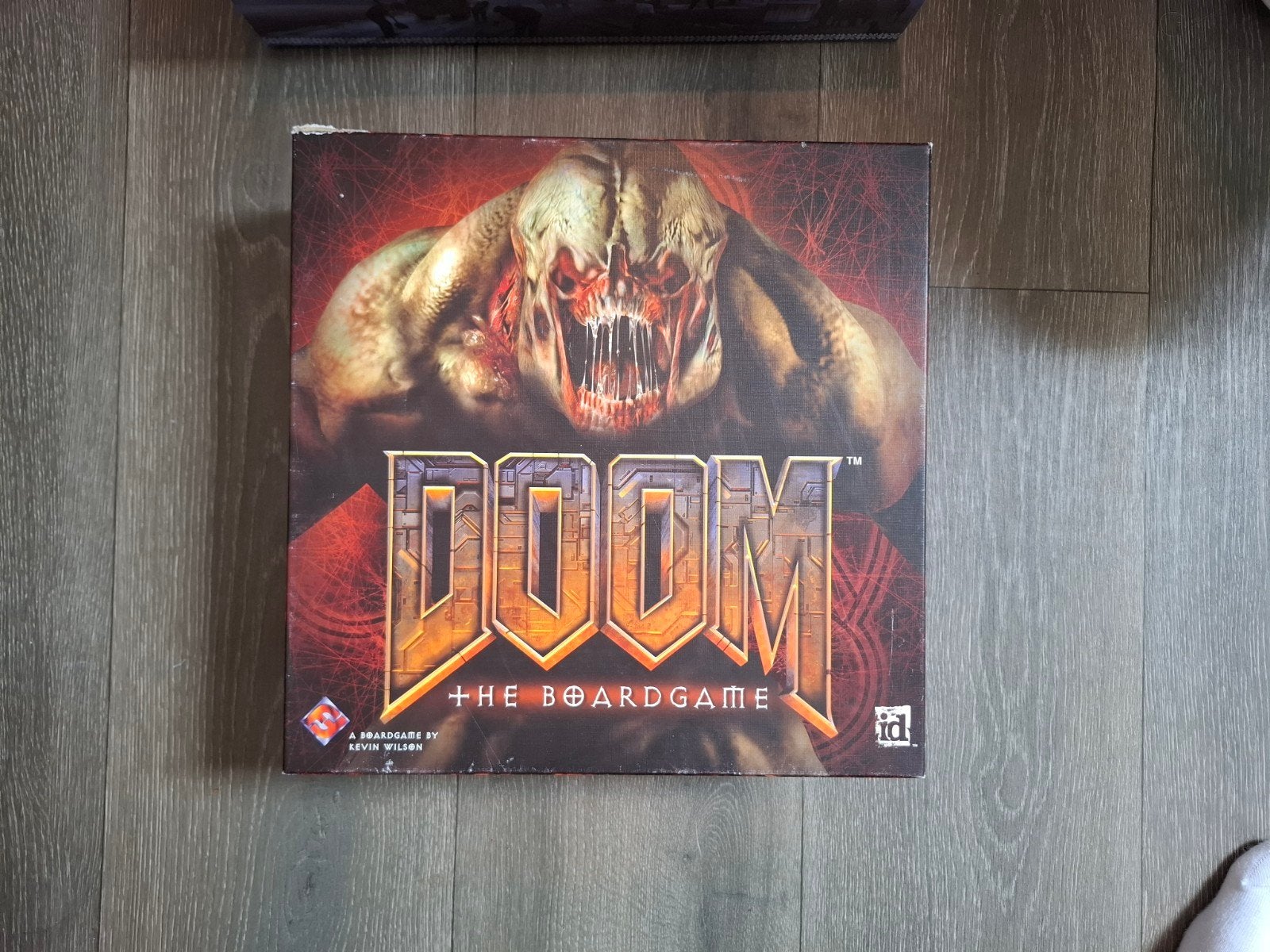 Doom Bordspel (2004) - Compleet op kaarten na, Drie of vier spelers, Ophalen of Verzenden, Gebruikt, Fantasy Flight Games