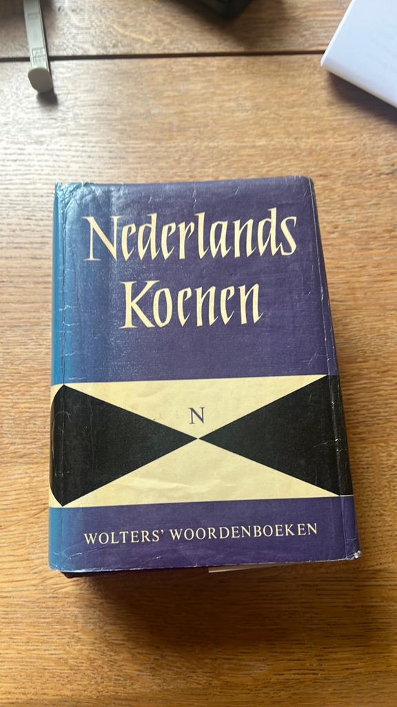 Nederlands Koenen Woordenboek - Wolters' Woordenboeken, Boeken, Woordenboeken, Gelezen, Nederlands, Koenen of Wolters, Ophalen of Verzenden