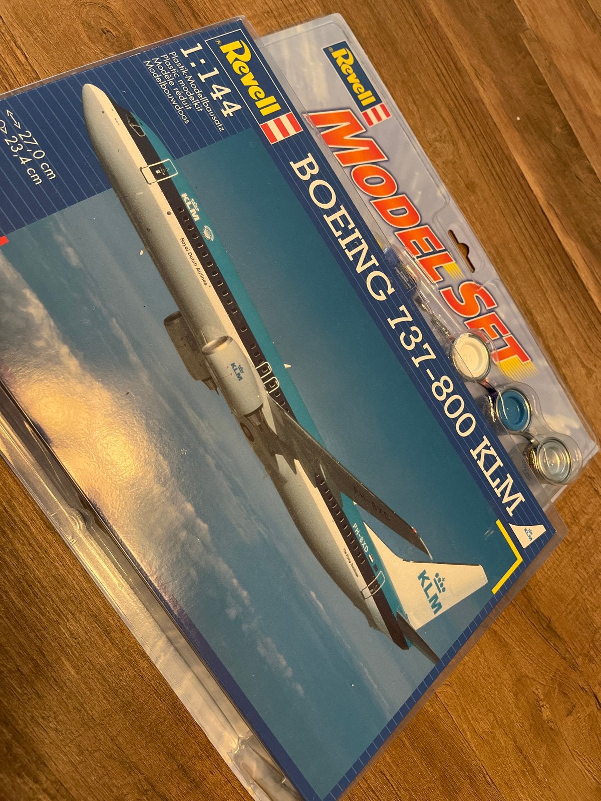 Revell Modelset Boeing 737-800 KLM 1:144, 1:72 tot 1:144, Revell, Nieuw, Ophalen of Verzenden