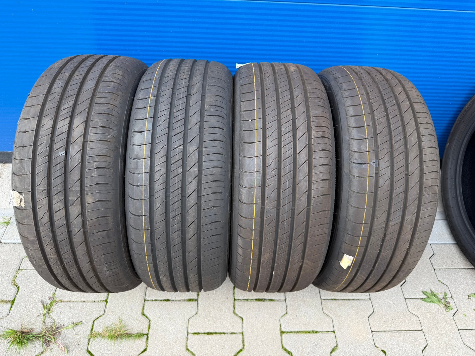 4x 205/50 17'' Goodyear EfficientGrip zomerbanden DEMO DOT26, Auto-onderdelen, Nieuw, 17 inch, Band(en), Personenwagen