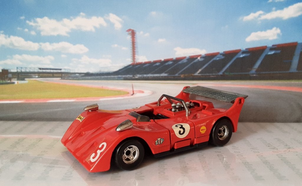 1:43 March 717-1 Can-Am #3; Interserie 1971; Politoys M26, Ophalen of Verzenden, Gebruikt, Auto, Overige merken
