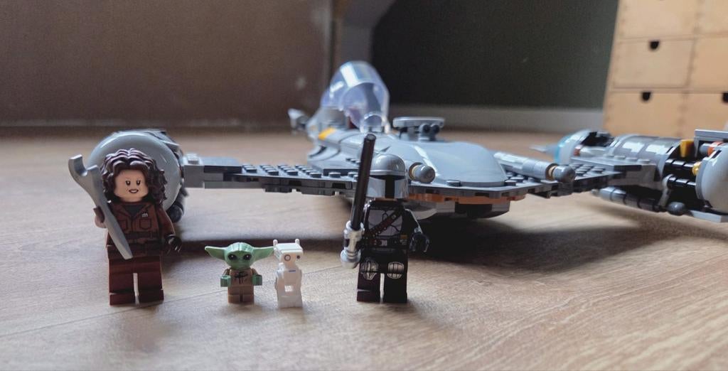 LEGO Star Wars 75325 The Mandalorian's N-1 Starfighter, Ophalen of Verzenden, Zo goed als nieuw, Complete set, Lego