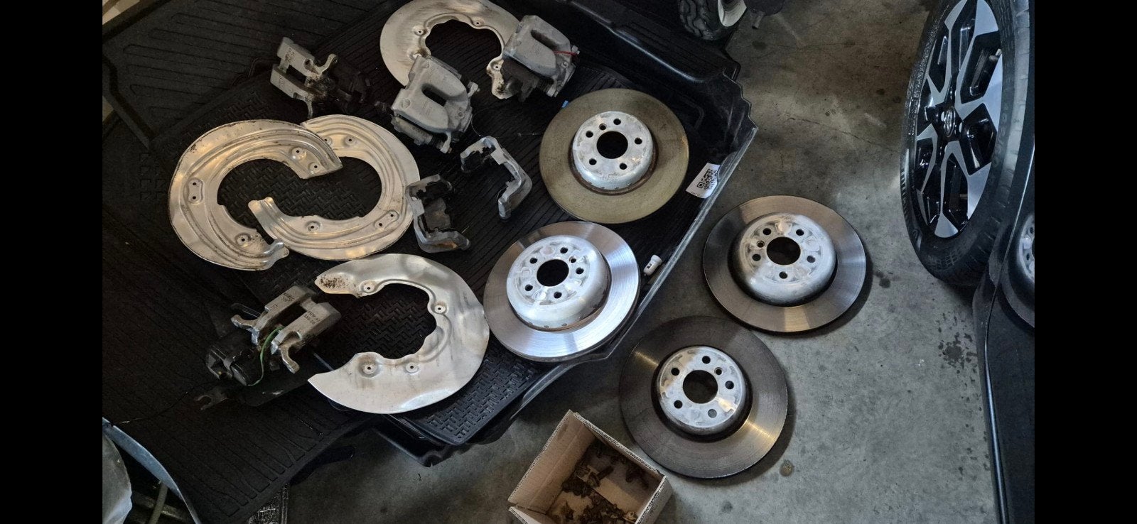 BMW remschijven en remklauwen, Ophalen of Verzenden, Gebruikt, BMW