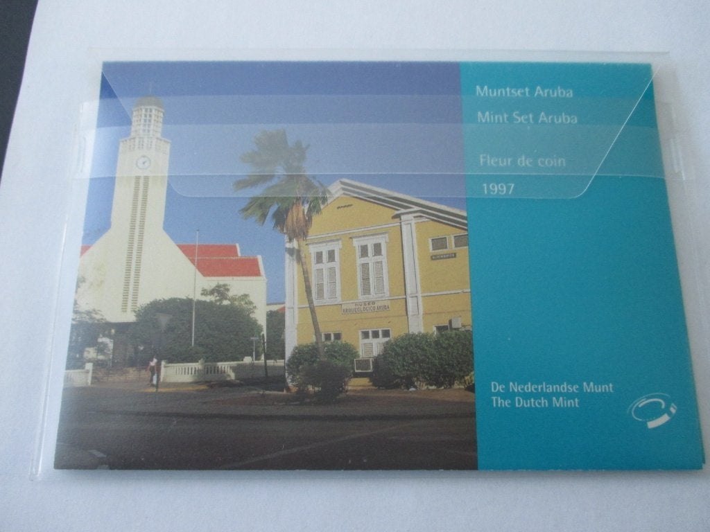 Aruba jaarset 1997 fdc, Ophalen of Verzenden, Koningin Beatrix, Overige waardes, Setje