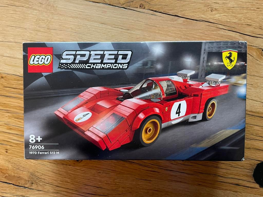 LEGO Speed Champions 1970 Ferrari 512 M - 76906, Kinderen en Baby's, Speelgoed | Duplo en Lego, Ophalen of Verzenden, Nieuw, Complete set