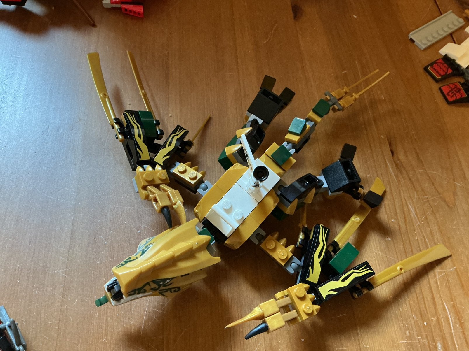 LEGO NINJAGO DE GOLDEN DRAGON 70666, Gebruikt, Lego, Ophalen of Verzenden, Compleet