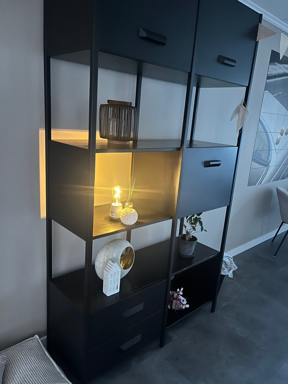 TEAB mooie bepure home legacy vakkenkast!, Ophalen, 200 cm of meer, Zo goed als nieuw, 25 tot 50 cm