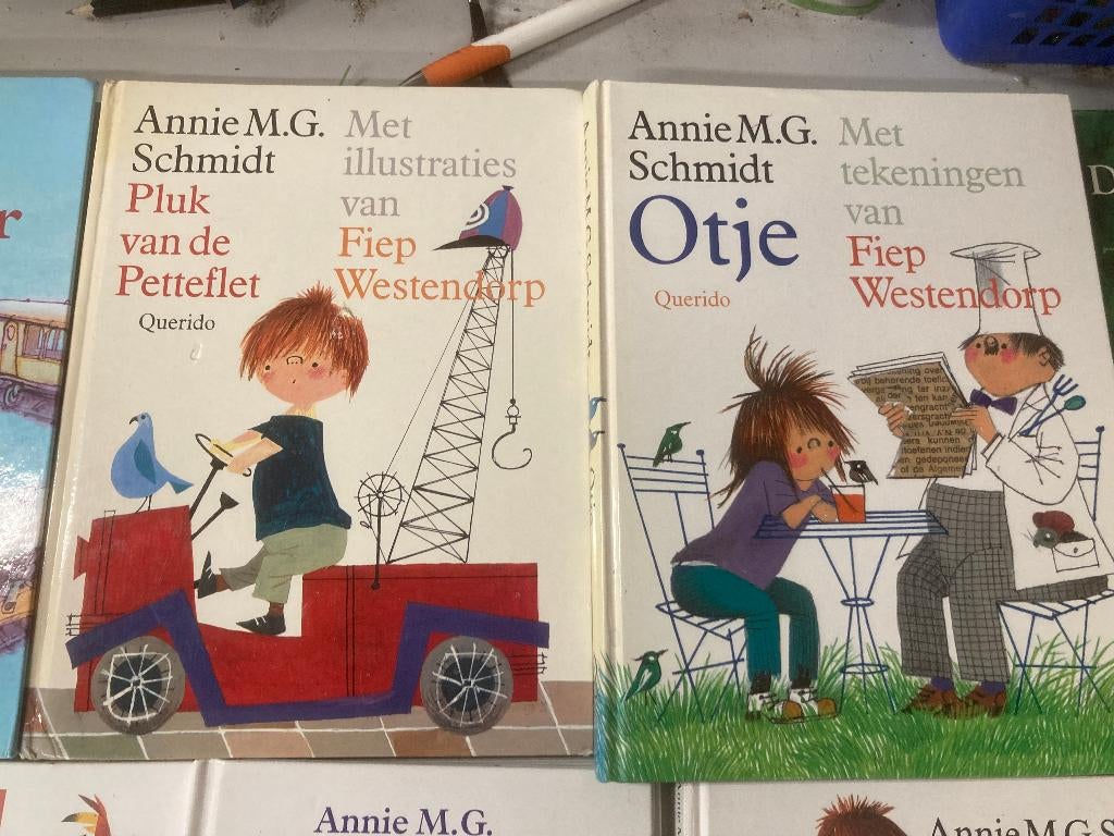 T.K. nog 6 boeken van Annie M. G. Schmidt Jip en Janneke, Ophalen of Verzenden, Gelezen, Annie M.G. Schmidt, Fictie algemeen