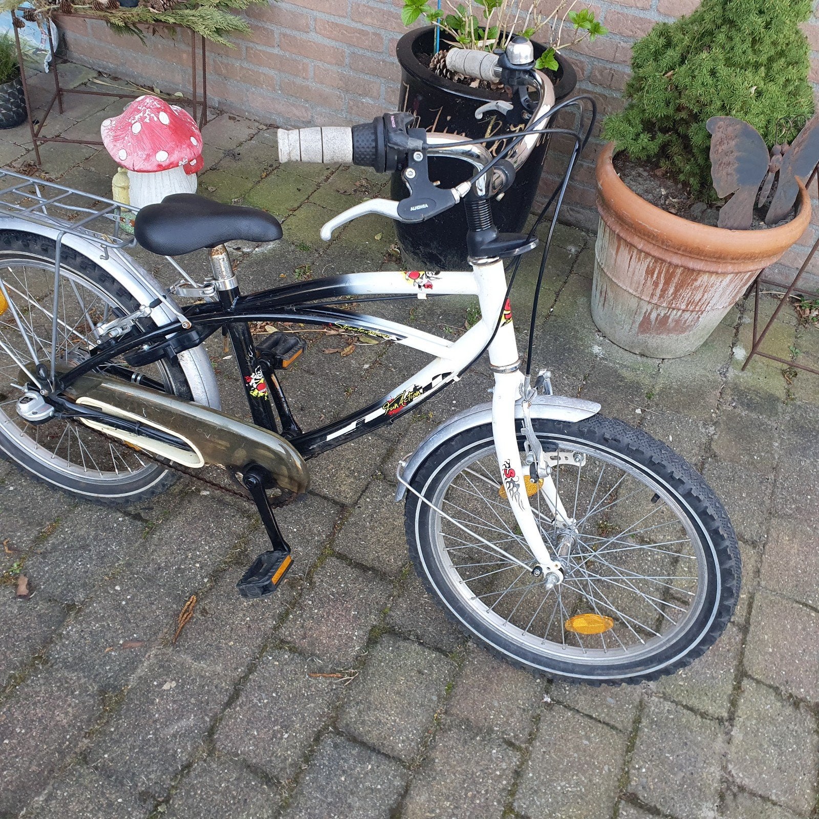 Jongensfiets 20 inch met versnellingen, Fietsen en Brommers, Ophalen, Gebruikt, 20 inch, Versnellingen