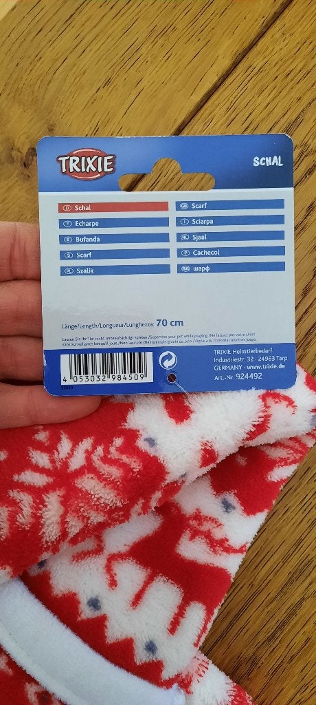Nieuwe honden / katten Kerst halsband / sjaal diverse maten, Ophalen of Verzenden, Nieuw