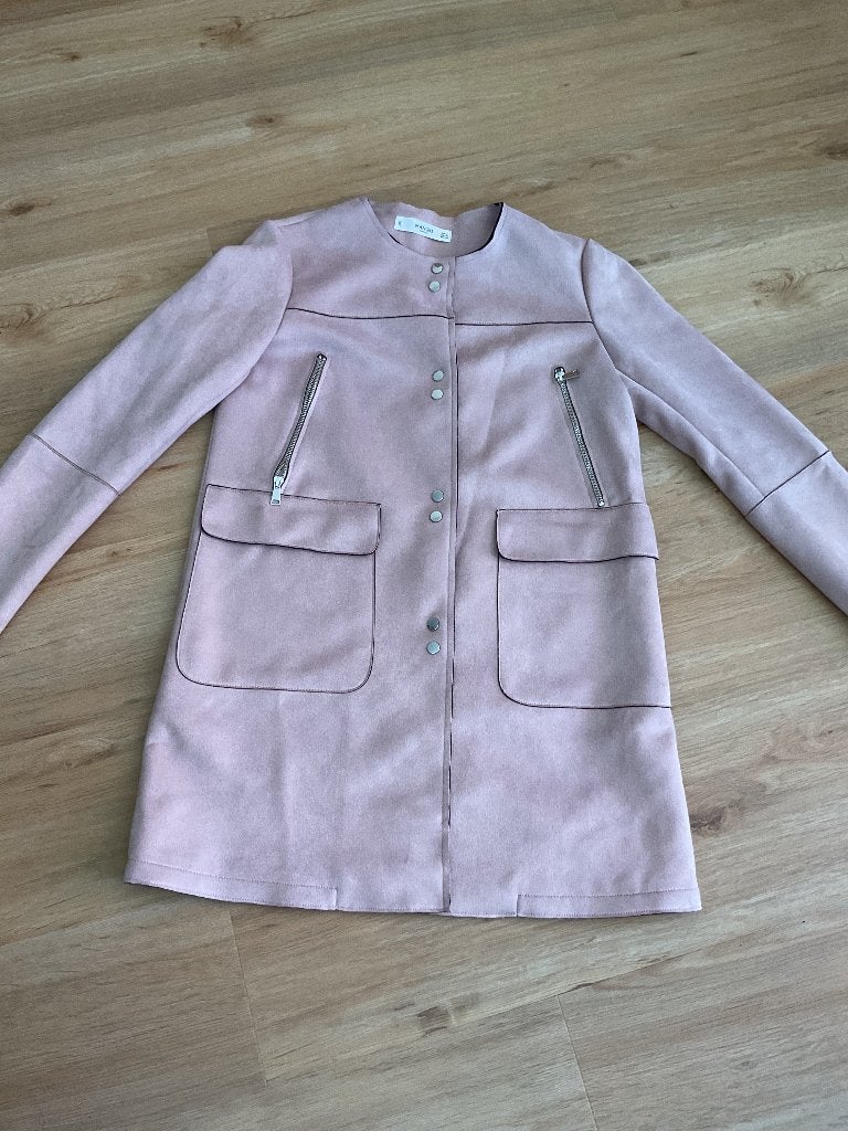 Mango jas maat S, Ophalen, Zo goed als nieuw, Maat 38/40 (M), Zwart