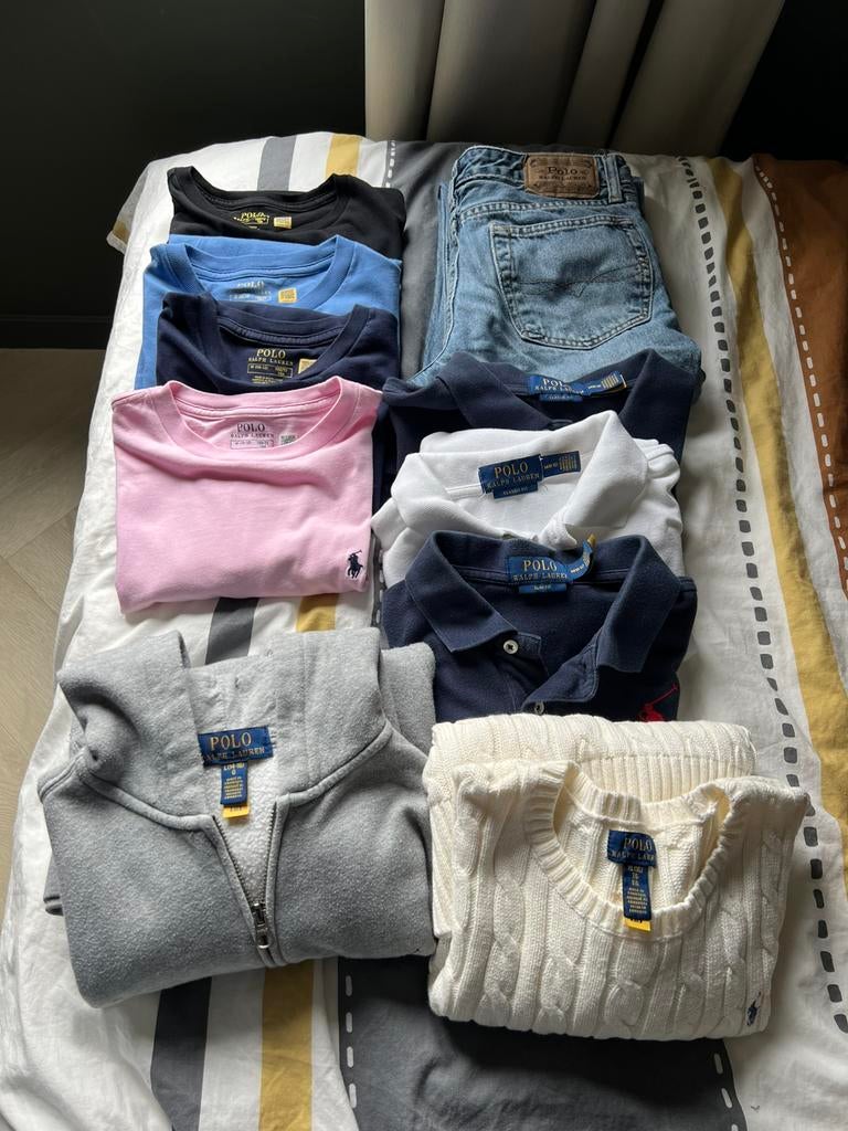 Setje Ralph Lauren voor jongens, Ophalen, Zo goed als nieuw, Jongen, Shirt of Longsleeve