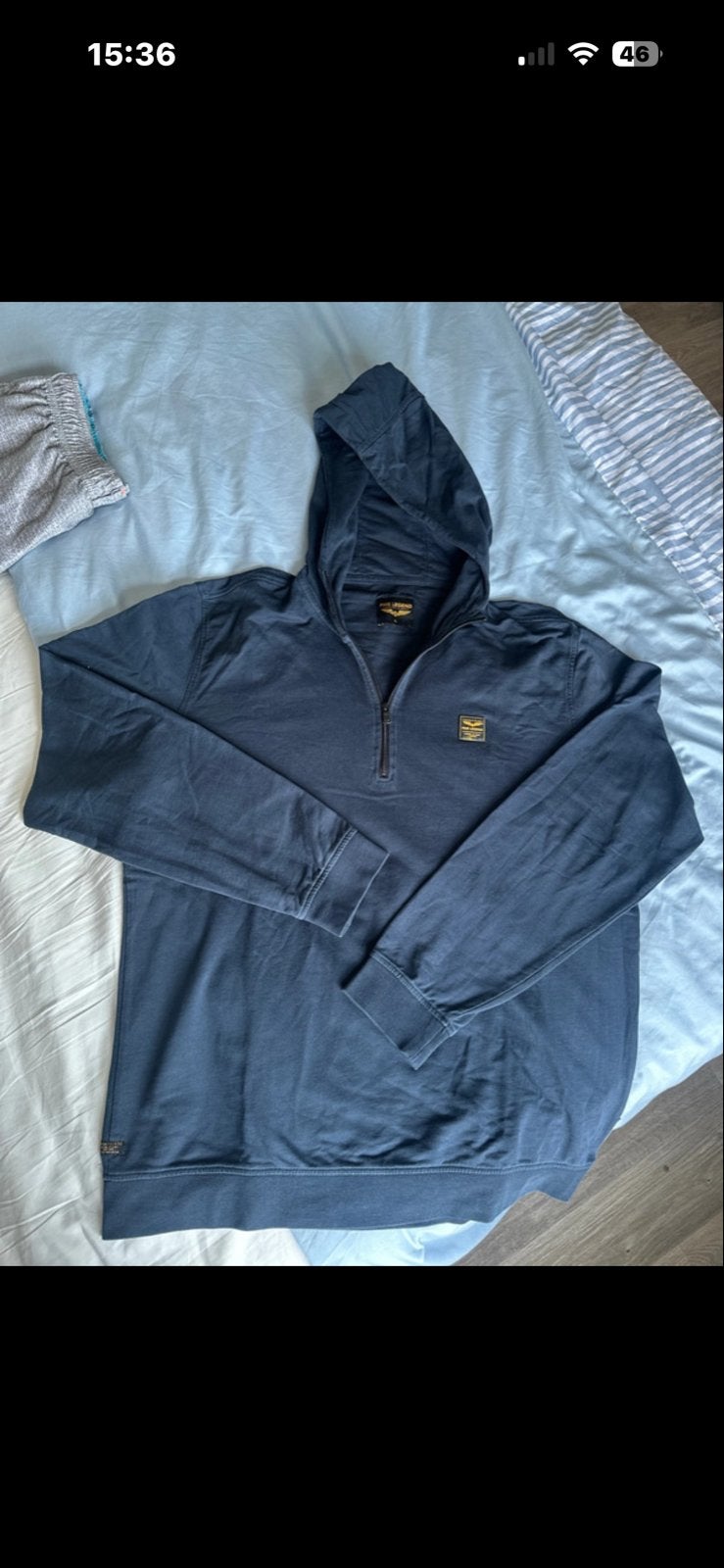 PME Legend hoodie met rits - Maat XL, Ophalen of Verzenden, Gedragen, Maat 56/58 (XL), Blauw