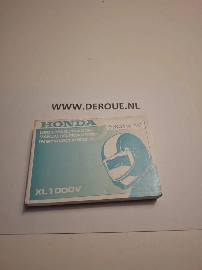 105 0WNERS MANUAL HONDA XL1000V  1998 USED, Ophalen of Verzenden, Honda
